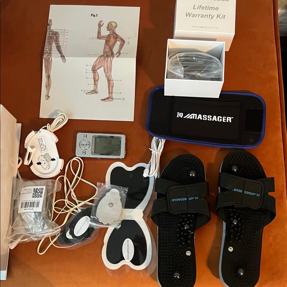 Accessory Kit for an IQ Massager.
